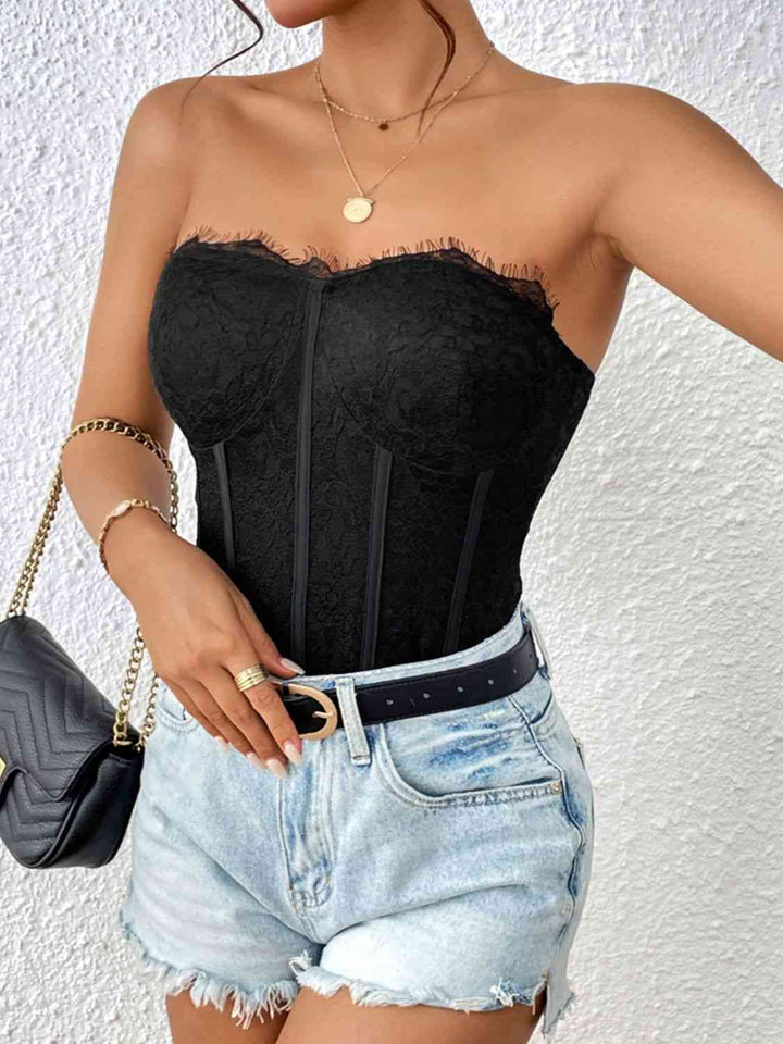 Sweetheart Neck Bodysuit