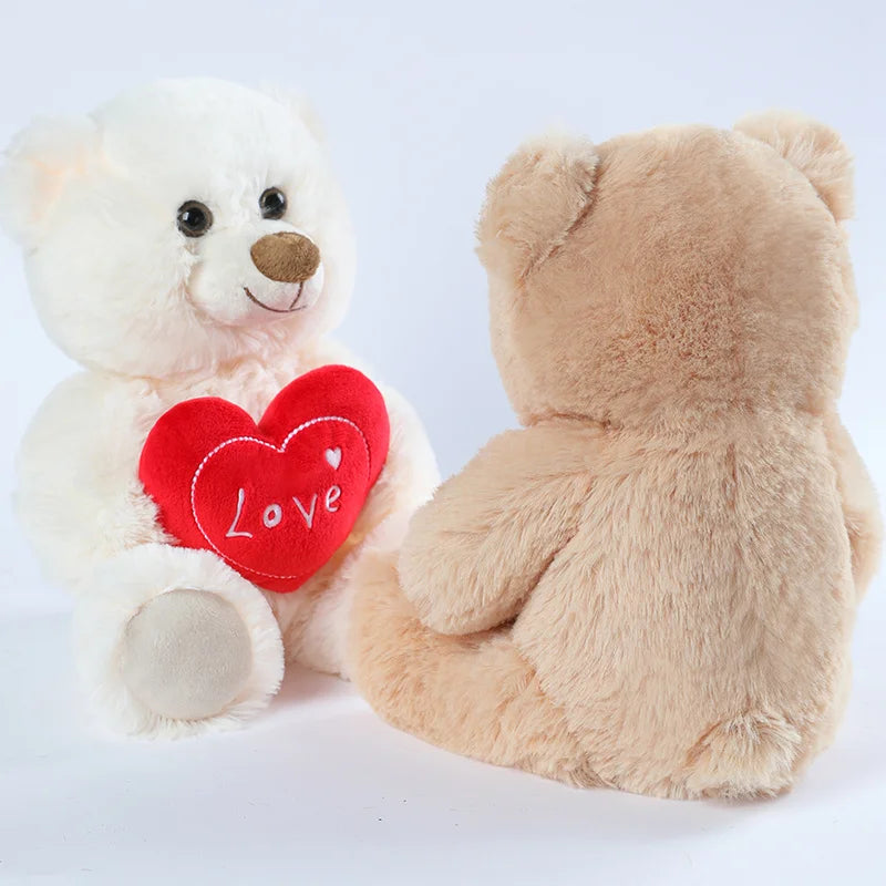 Sweetheart bear dog plush for anniversaries