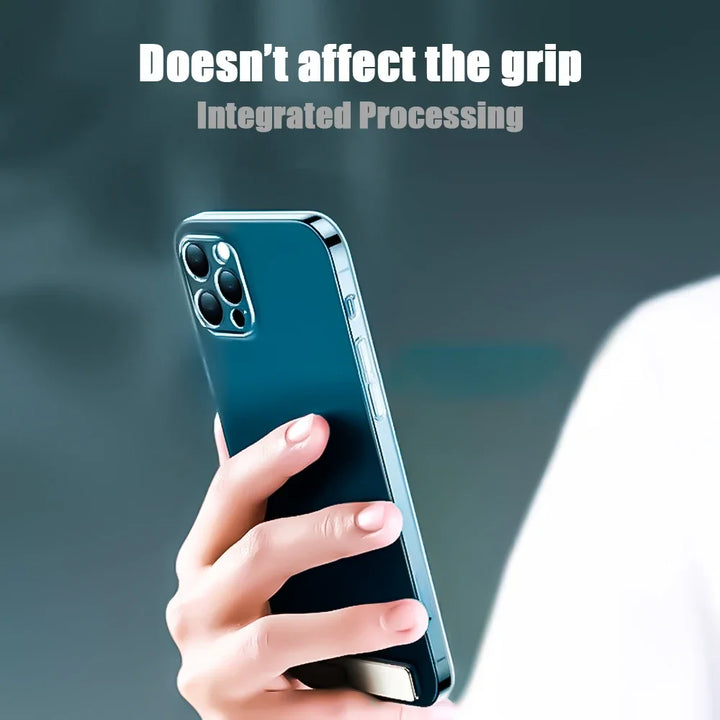 Tablet stand with magnetic grip