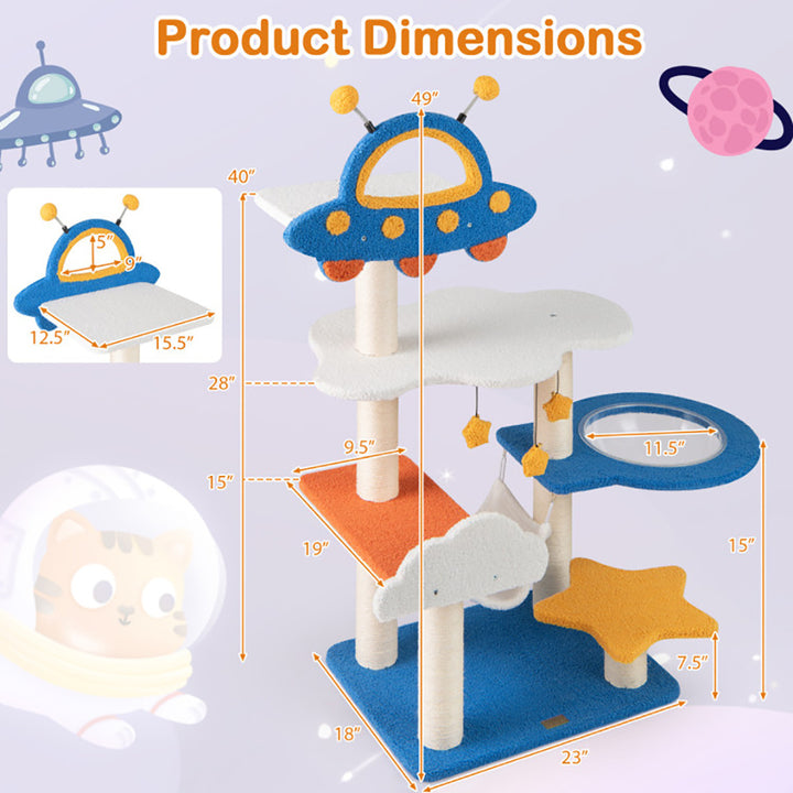 Tall Cat Tree Product Dimensions