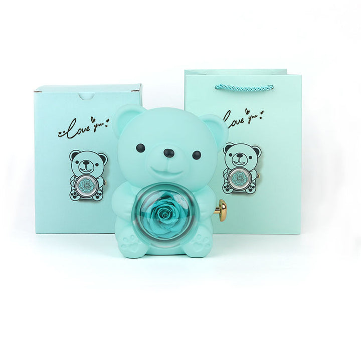 Teddy bear necklace box