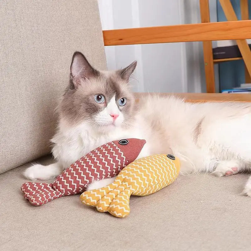 Teeth Grinding Catnip Toy for Pets
