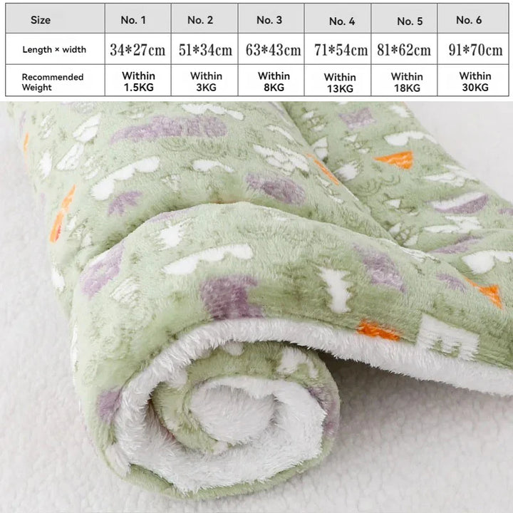 Thicken Pet Cushion for Cold Nights
