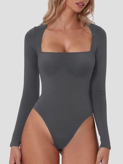 Timeless Square Neck Bodysuit stylish 
 