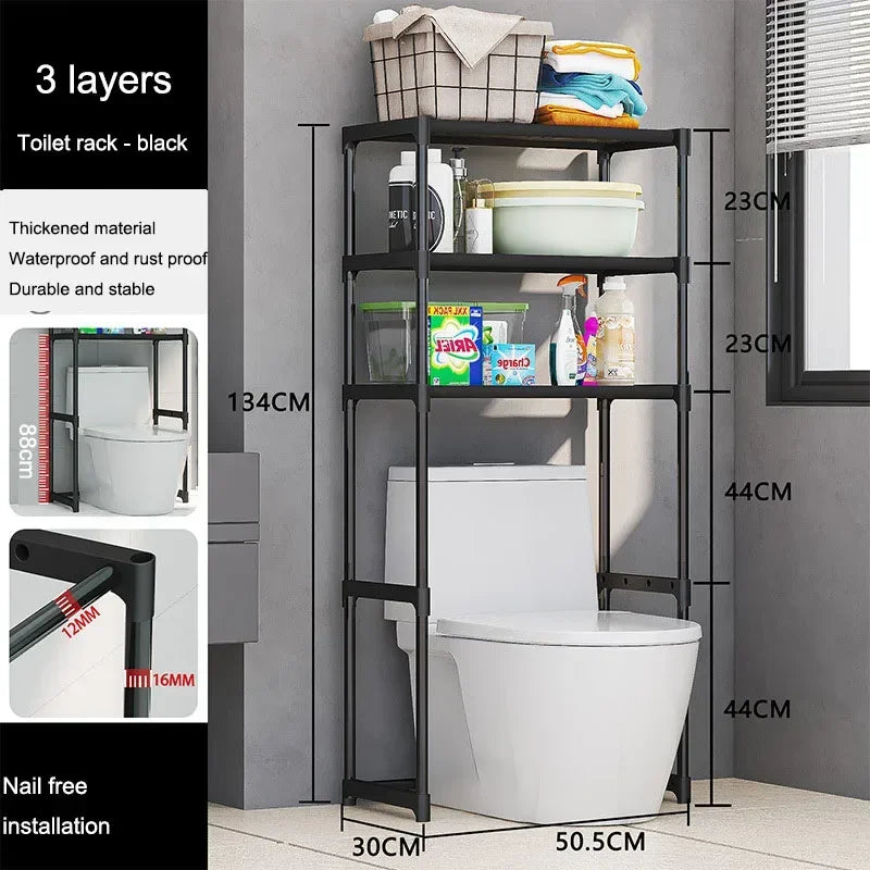 Toilet Organizer Rack for Small Bathrooms