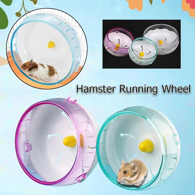 Transparent Hamster Jogging Wheel
