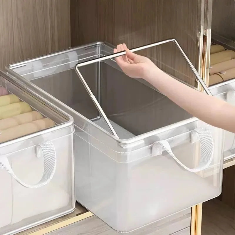 Transparent Storage Basket Frame