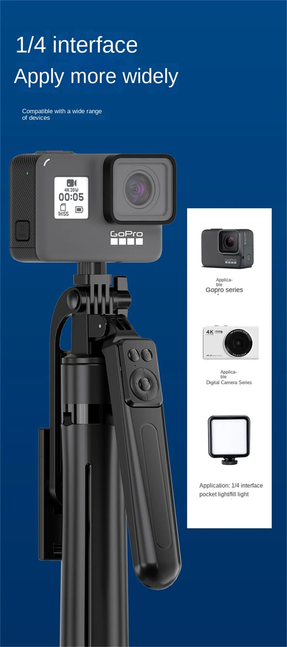 Travel-Friendly Selfie Stick