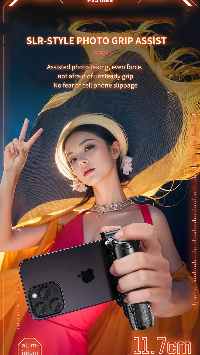 Travel-Sized Selfie Tripod Stick