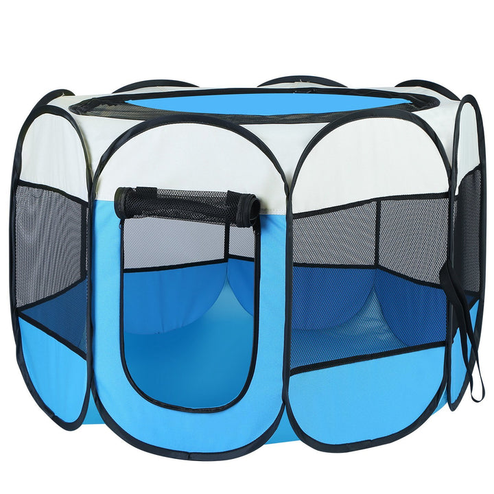 Travel-friendly foldable pet tent