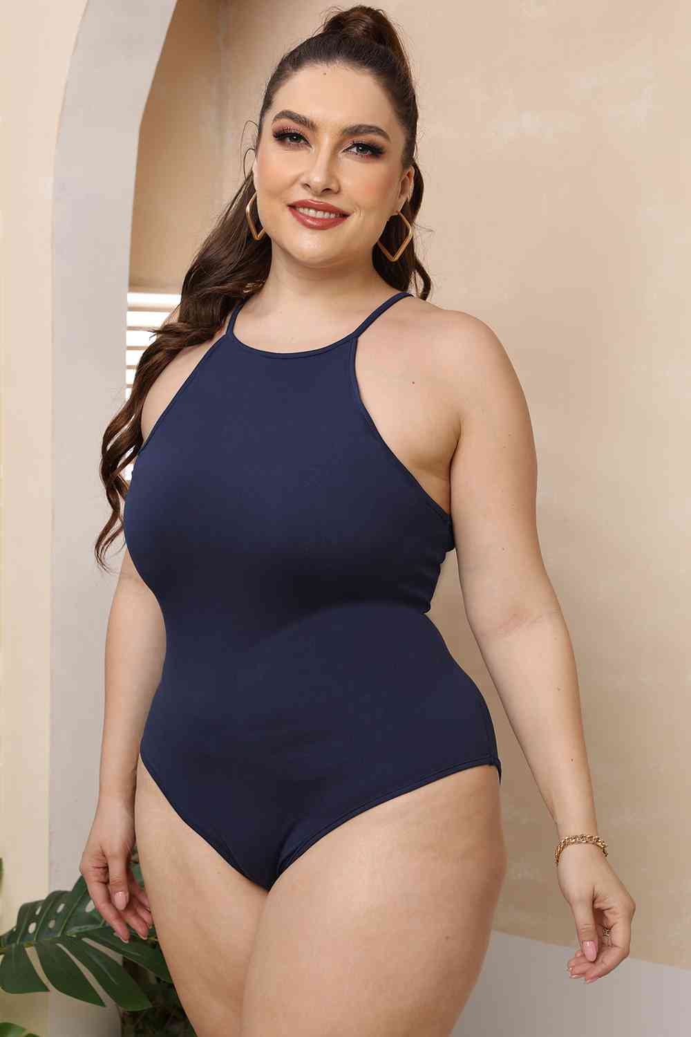 Trendy Plus Size Bodysuit