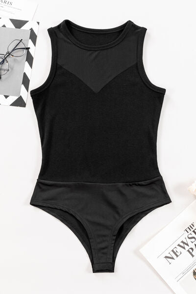 Trendy Sleeveless Bodysuit Design