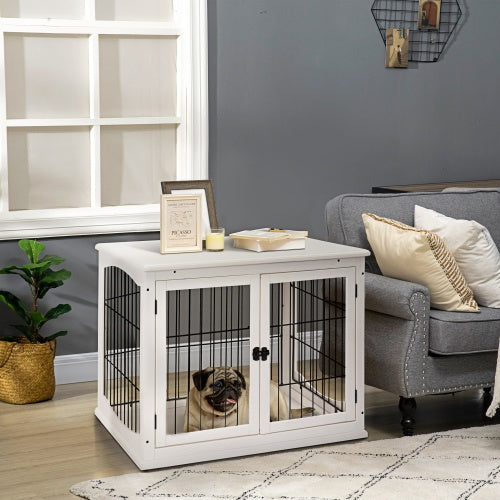 Two side open pet table