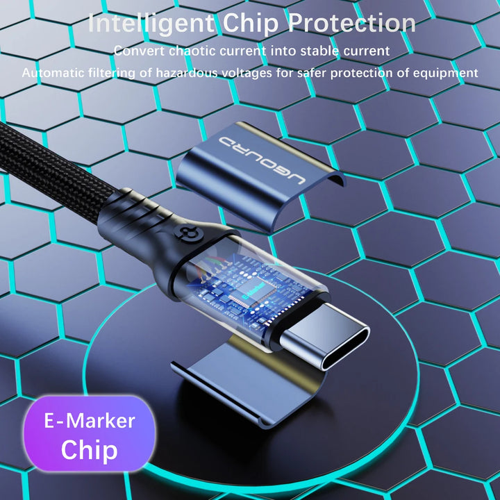 USB 3.2 Gen2 Cable – 10Gbps Speed, 60W Charging

