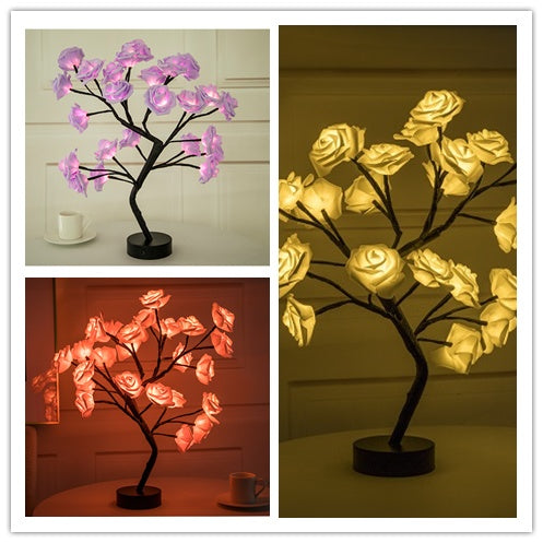 USB Powered Rose Lamp