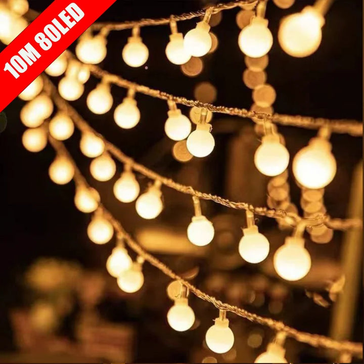 USB and battery-operated string lights