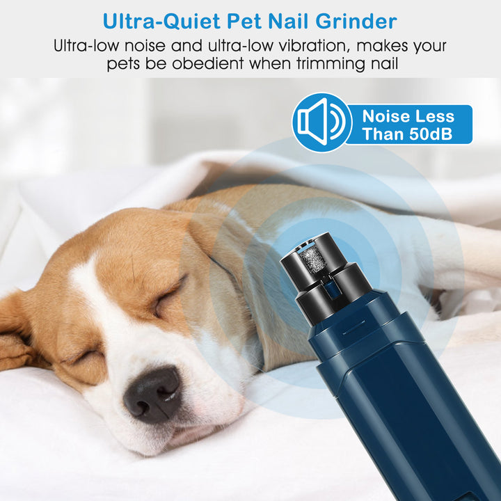 Ultra Quiet Pet Nail Grinder