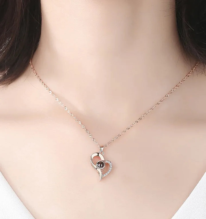 Unique romantic necklace gift