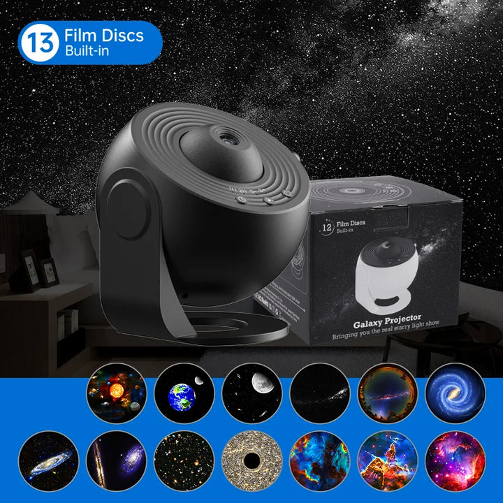 Unique space galaxy projector