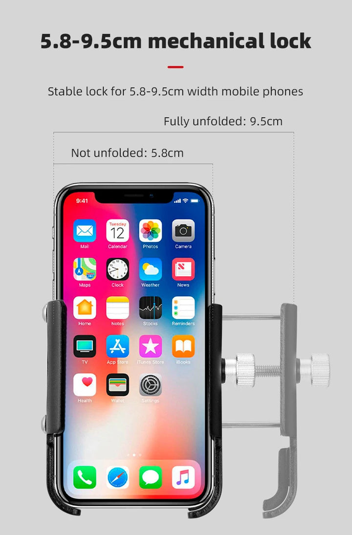 Universal Phone Holder for Bikes and Motorcycles

