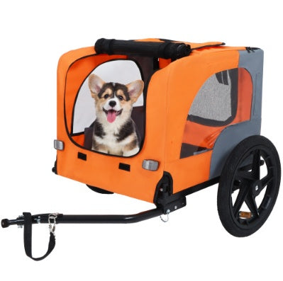 Universal hitch dog bike carrier
