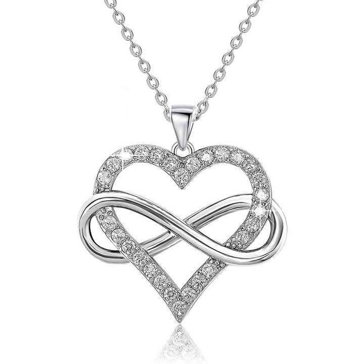 Unlimited love pendant necklace women