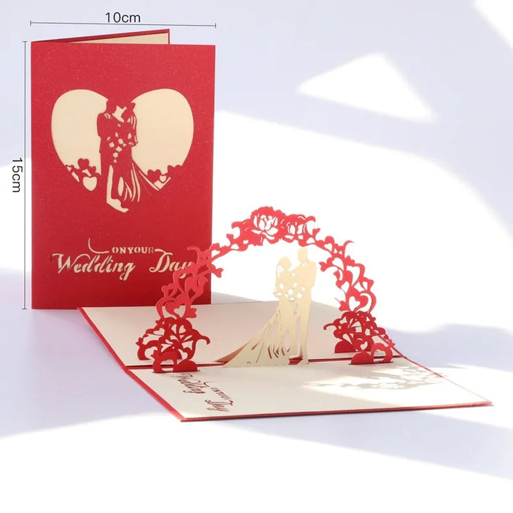 Valentine Day surprise pop-up card