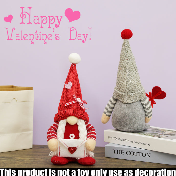 Valentine Faceless Doll Decor