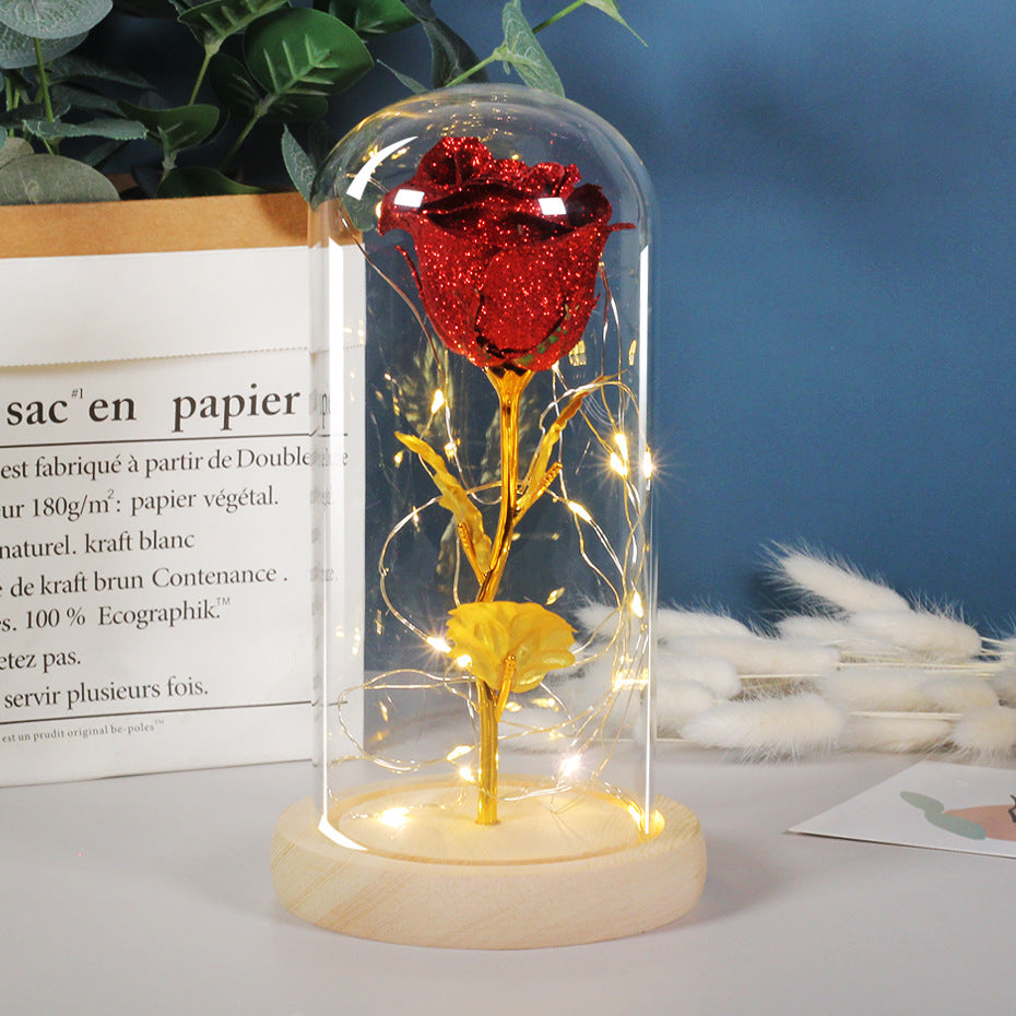 Valentine Gift Rose Lamp