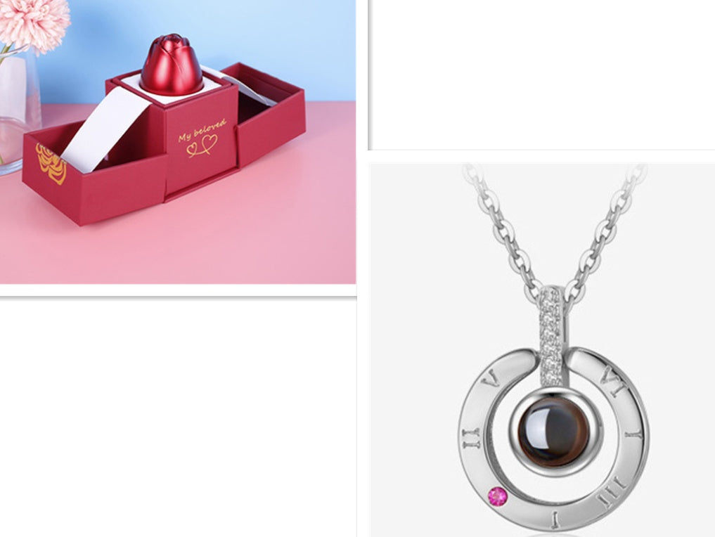 Valentine Metal Jewelry Box