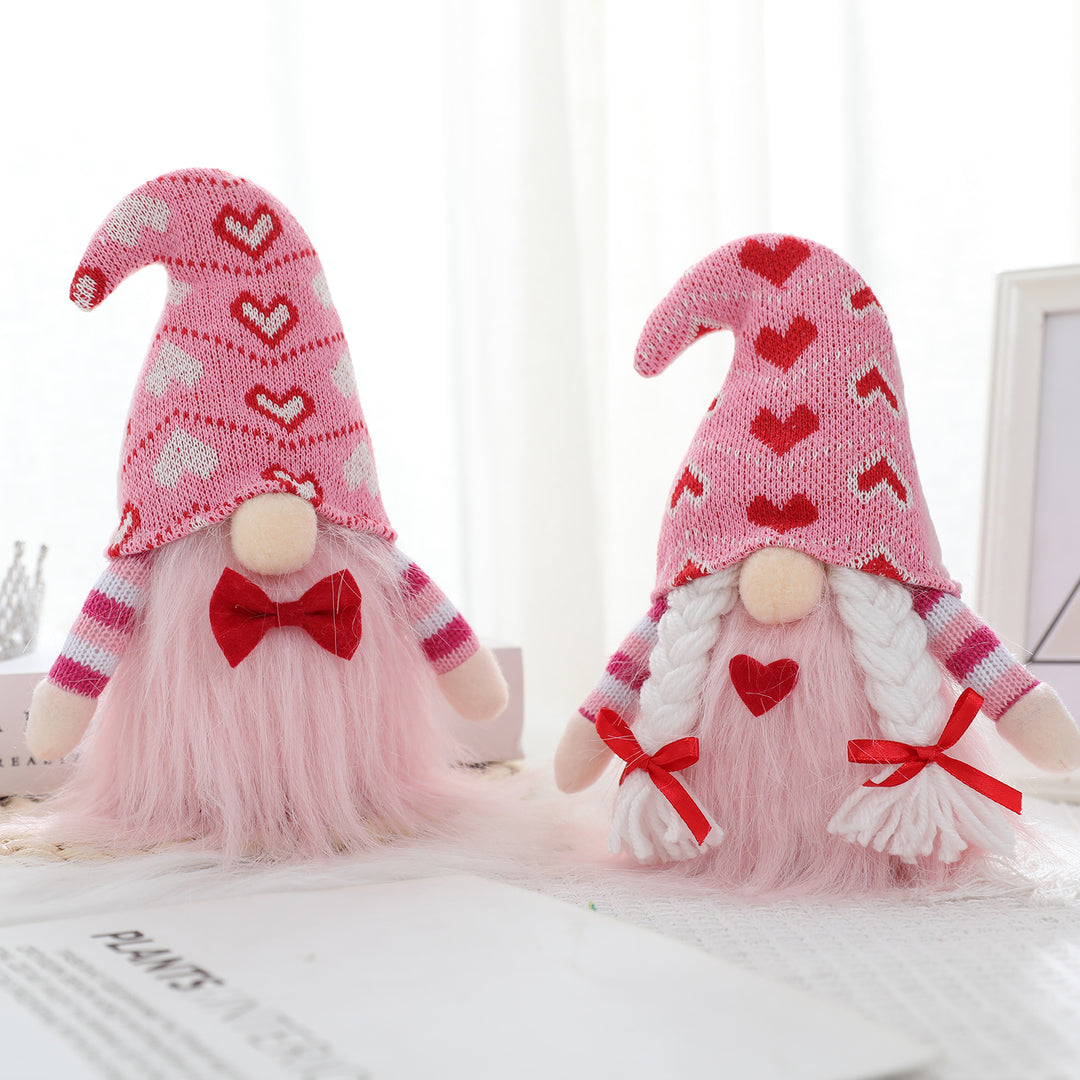 Valentine Plush Faceless Doll