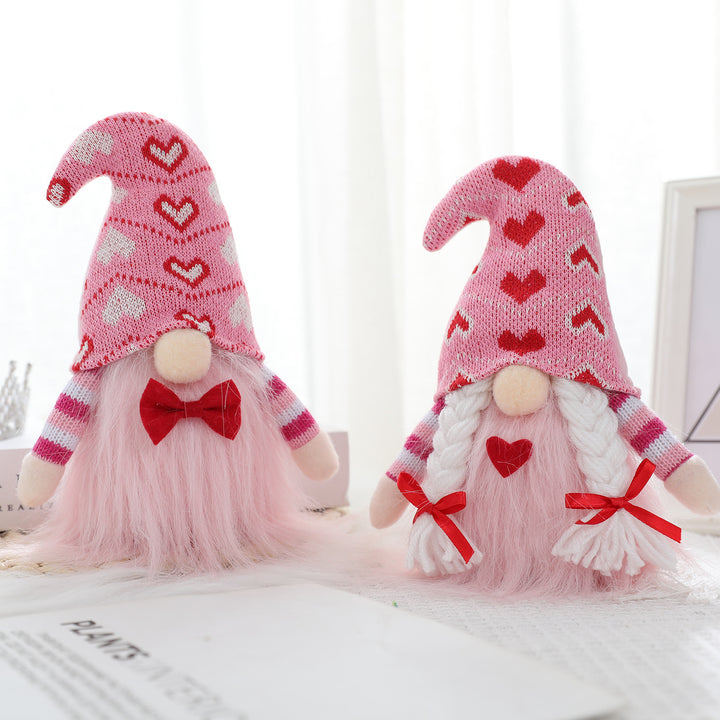 Valentine Plush Faceless Doll