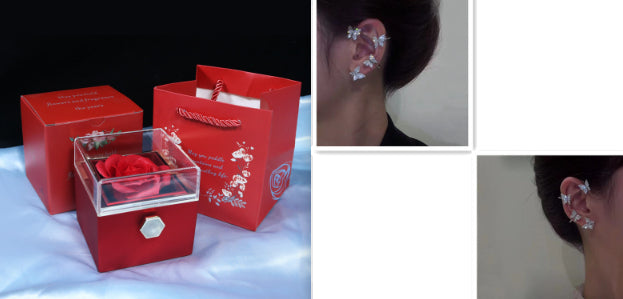 Valentine Rotating Rose Box