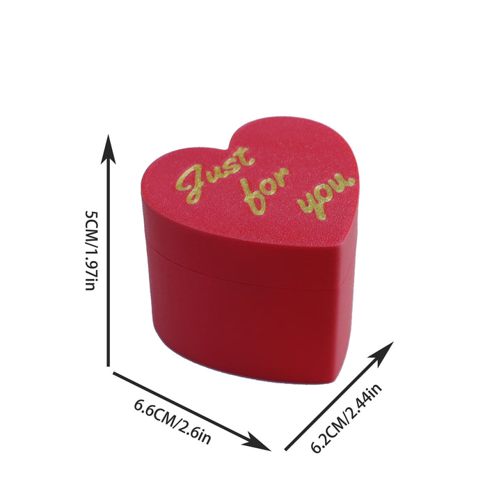 Valentine’s Day 3D surprise box in red color 