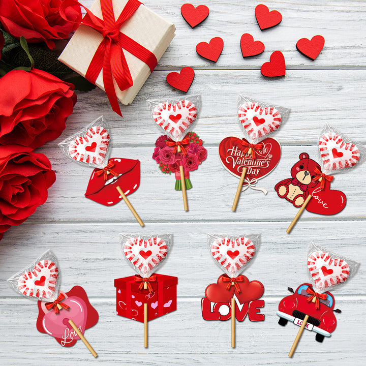 Valentine’s Day card holder decor
