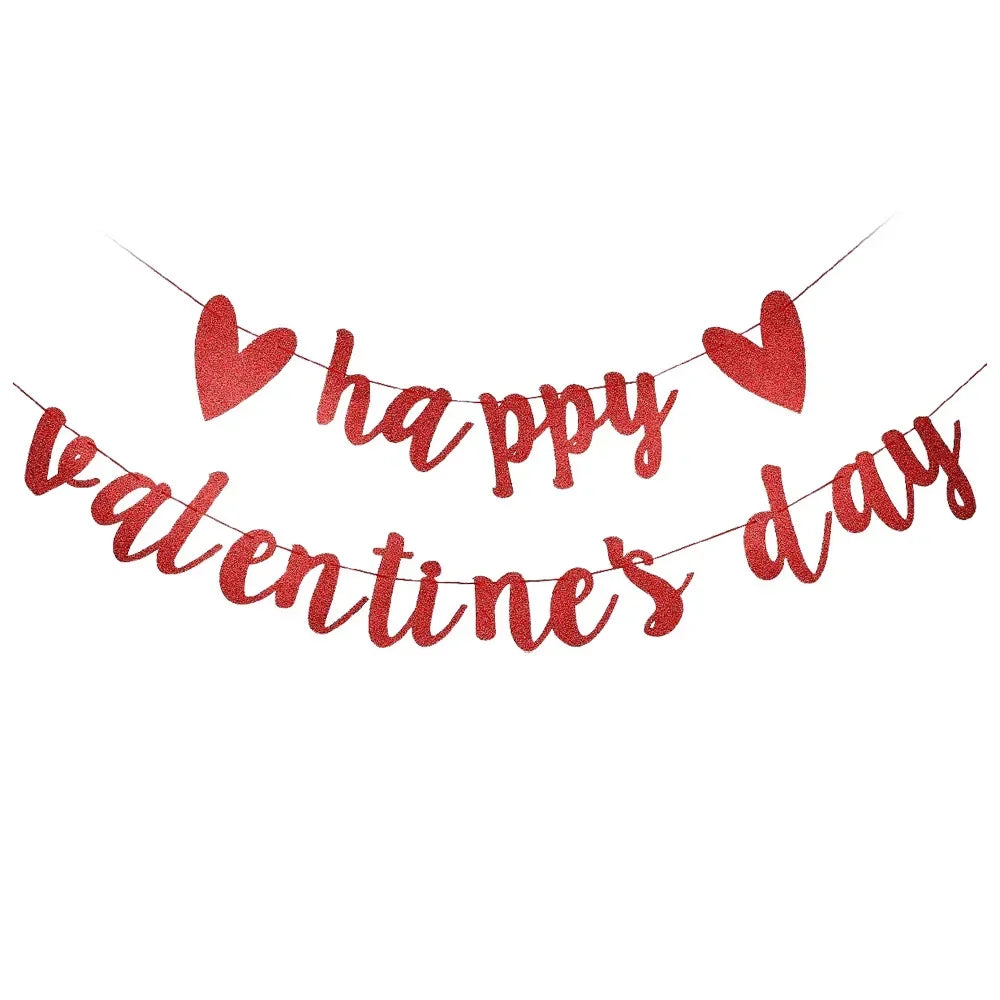 Valentine’s Day event backdrop sign