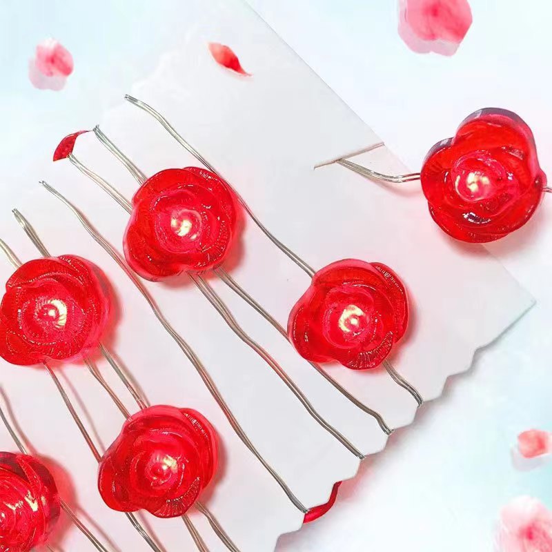 Valentine’s Day rose ambience light