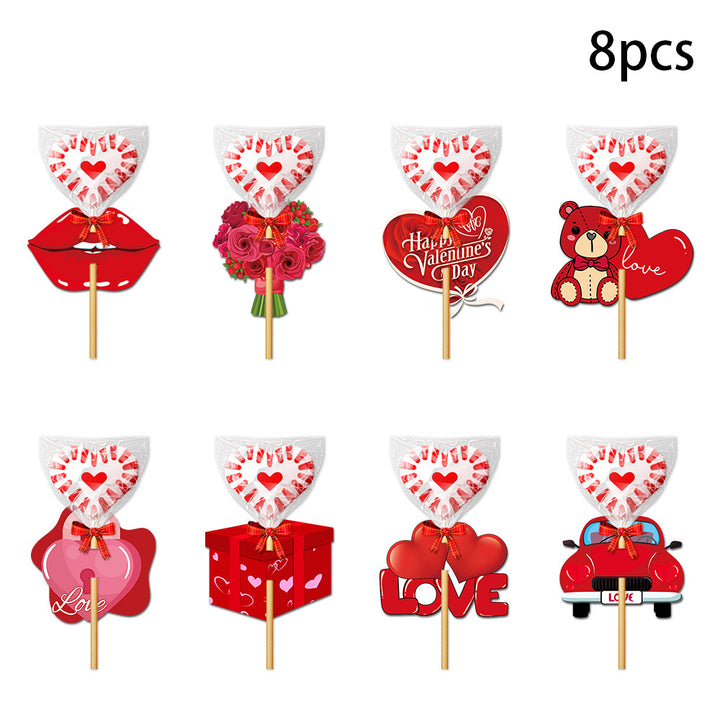 Valentine’s party love card holder