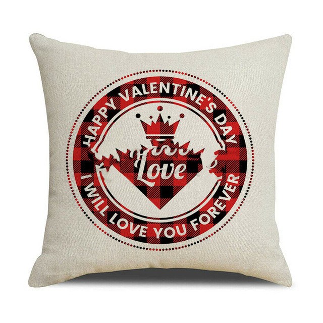 Valentines Cushion Pillow Cover