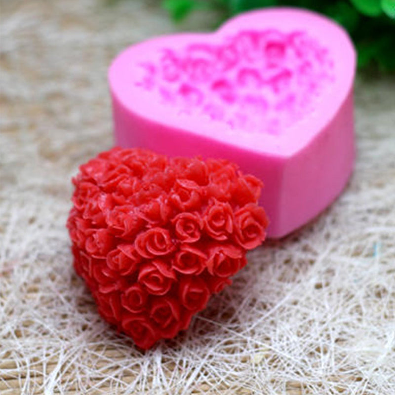 Valentines Day Rose Mould