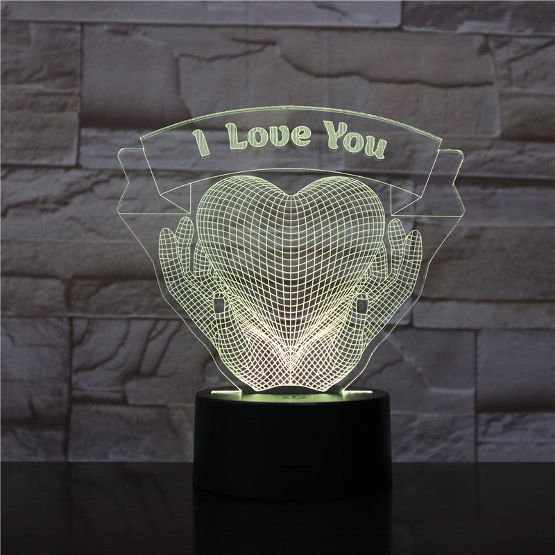 Valentines Hands Night Lamp