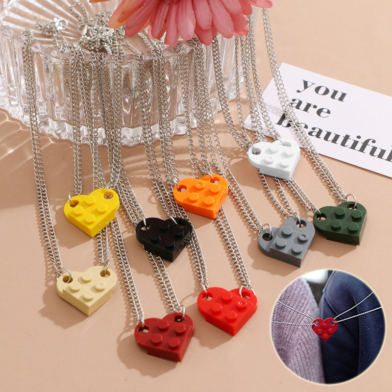 Valentines Heart Necklace Gift