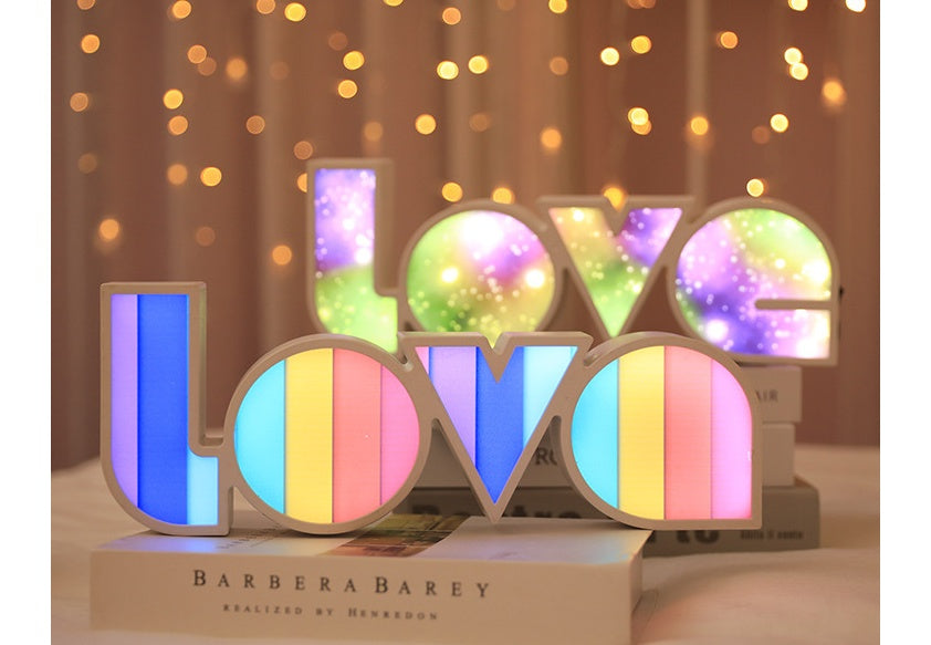 Valentines LED LOVE Decor