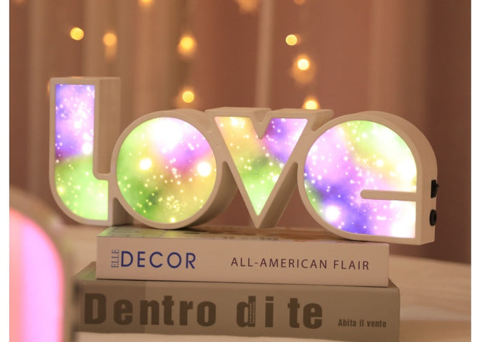 Valentines LED LOVE Lamp