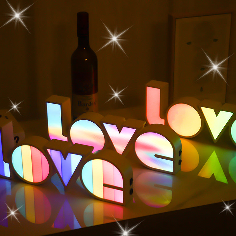 Valentines LOVE Light Decor
