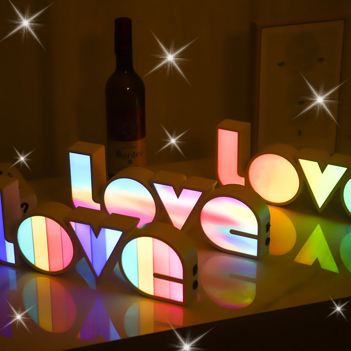 Valentines LOVE Light Decor