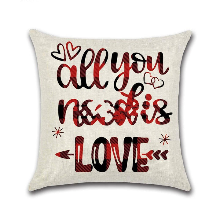 Valentines Pillowcase Cushion Cover
