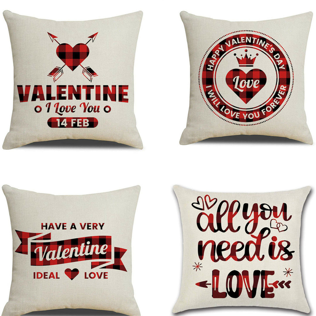 Valentines Red Cushion Cover