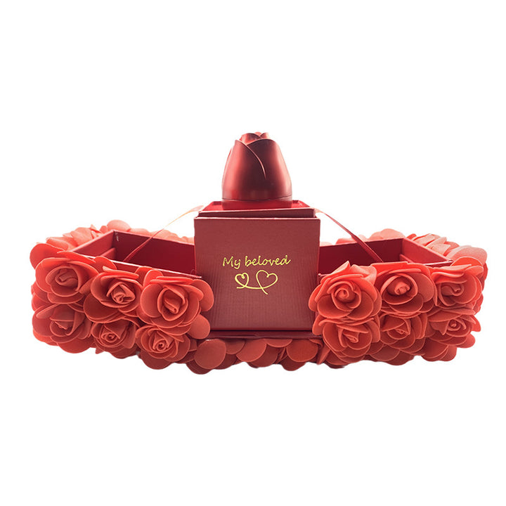 Valentines Rose Jewelry Box