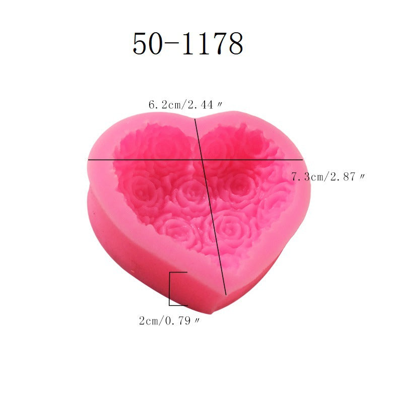 Valentines Rose Mould Gift